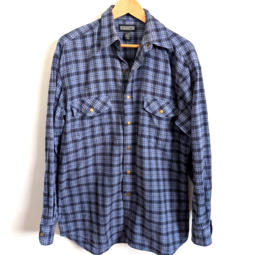 Dakota Plaid Flannel Shirt Men's Small